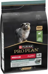 Pro Plan Puppy Medium Sensitive Digestion Kuzulu ve Pirinçli Orta Irk Yavru Köpek Maması 3kg