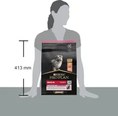 Pro Plan Puppy Medium Sensitive Skin Somonlu Orta Irk Yavru Köpek Maması 3kg