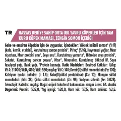 Pro Plan Puppy Medium Sensitive Skin Somonlu Orta Irk Yavru Köpek Maması 3kg