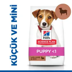 Hills Puppy Small & Mini Kuzu Etli Küçük Irk Yavru Köpek Maması 1.5 KG