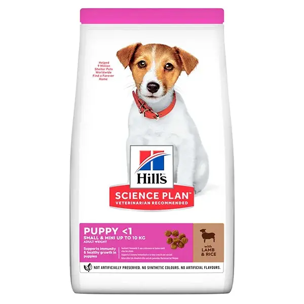 Hills Puppy Small & Mini Kuzu Etli Küçük Irk Yavru Köpek Maması 1.5 KG