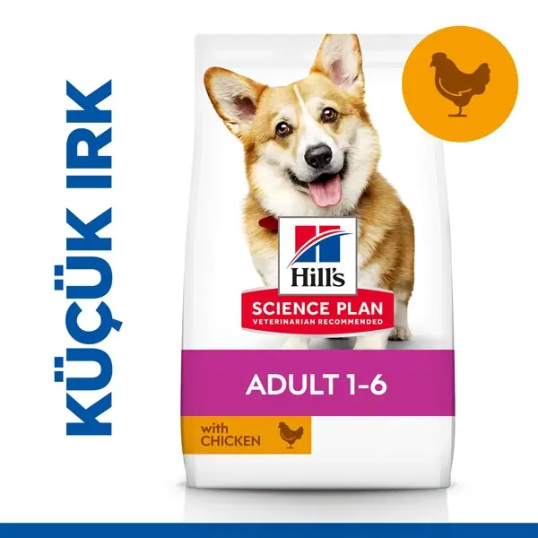 Hills Small & Mini Adult Tavuklu Köpek Maması 1.5 KG