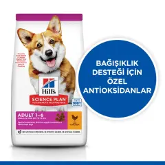 Hills Small & Mini Adult Tavuklu Köpek Maması 1.5 KG