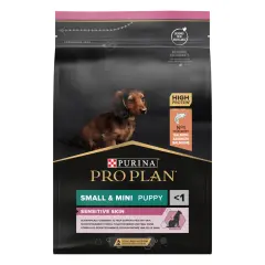 Pro Plan Puppy Small&Mini Sensitive Skin Somonlu Küçük Irk Yavru Köpek Maması 3kg