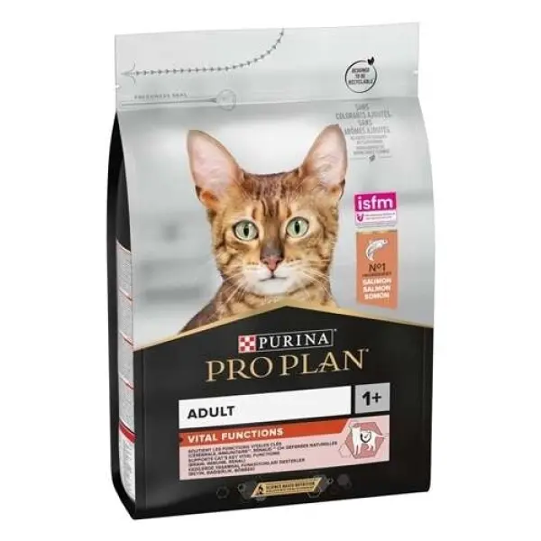 Pro Plan Somonlu ve Pirinçli Yetişkin Kedi Maması 3kg