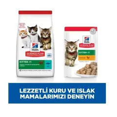 Hill's SCIENCE PLAN Healthy Development Ton Balıklı Yavru Kedi Maması 1kg + 0,5kg HEDİYE!