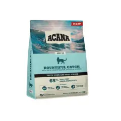 Acana Bountiful Catch Güçlü ve Sağlıklı Kemikler için Balıklı Tahılsız Yetişkin Kedi Maması 1,8kg