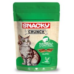 Snacky Crunch Hairball Control Tüy Yumağı Kontrolü için Tavuklu Kedi Ödül Maması 60gr