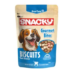 Snacky Gourmet Bites Köpek Ödül Bisküvisi 200gr