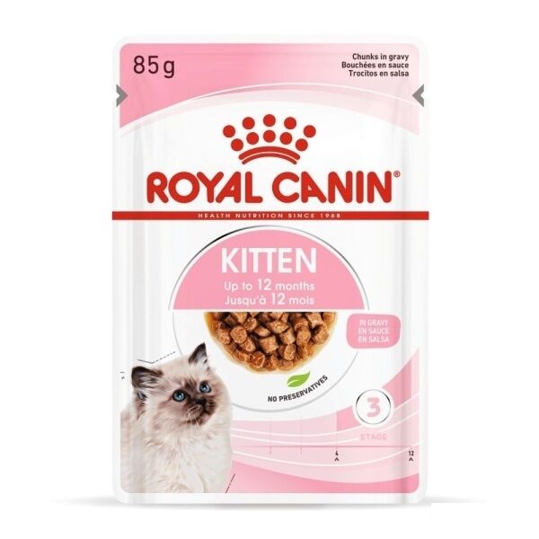 Royal Canin Pouch Kitten Sos İçinde Yavru Kedi Konservesi 85gr