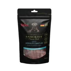 Reflex Snackies Natural Ördek Göğüs Etli Şerit Tahılsız Köpek Ödül Maması 90gr