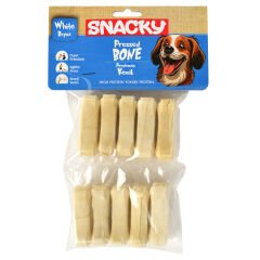 Snacky Beyaz Köpek Çiğneme Kemiği 5cm *10'lu *110g