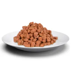 Jungle Pouch Sığır Eti Parçalı Soslu Yetişkin Kedi Konservesi 100gr