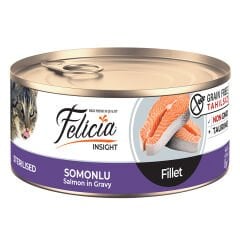 Felicia Konserve Sterilised-Somonlu Fileto 85gr