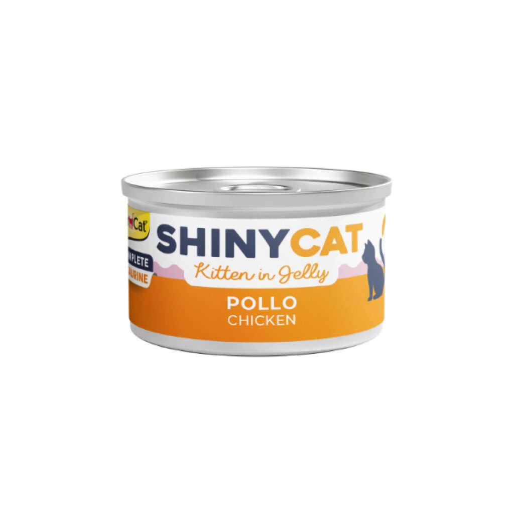 GimCat Shinycat Jöle İçinde Tavuklu Yavru Kedi Konservesi 70gr