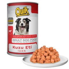 Quik Kuzu Etli Köpek Konservesi 400gr