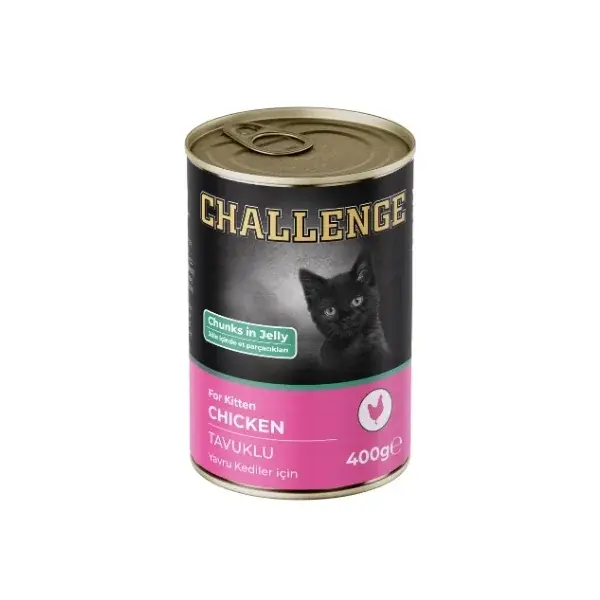 Challenge Tavuklu Yavru Kedi Konservesi 400gr
