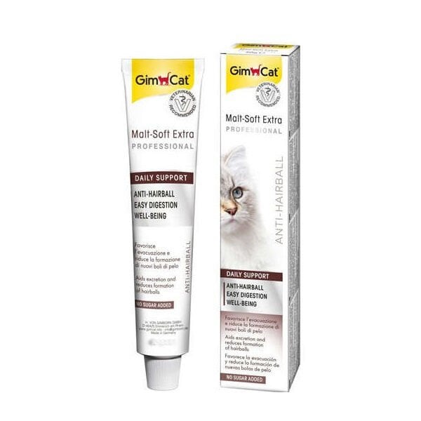 GimCat Malt-Soft Extra Tüy Yumağı Önleyici Kedi Macunu 100gr