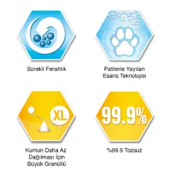 Ever Clean Litterfree Paws Patilere Yapışmayan Topaklanan Kedi Kumu 10lt