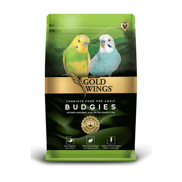 Gold Wings Premium Muhabbet Kuşu Yemi 1kg