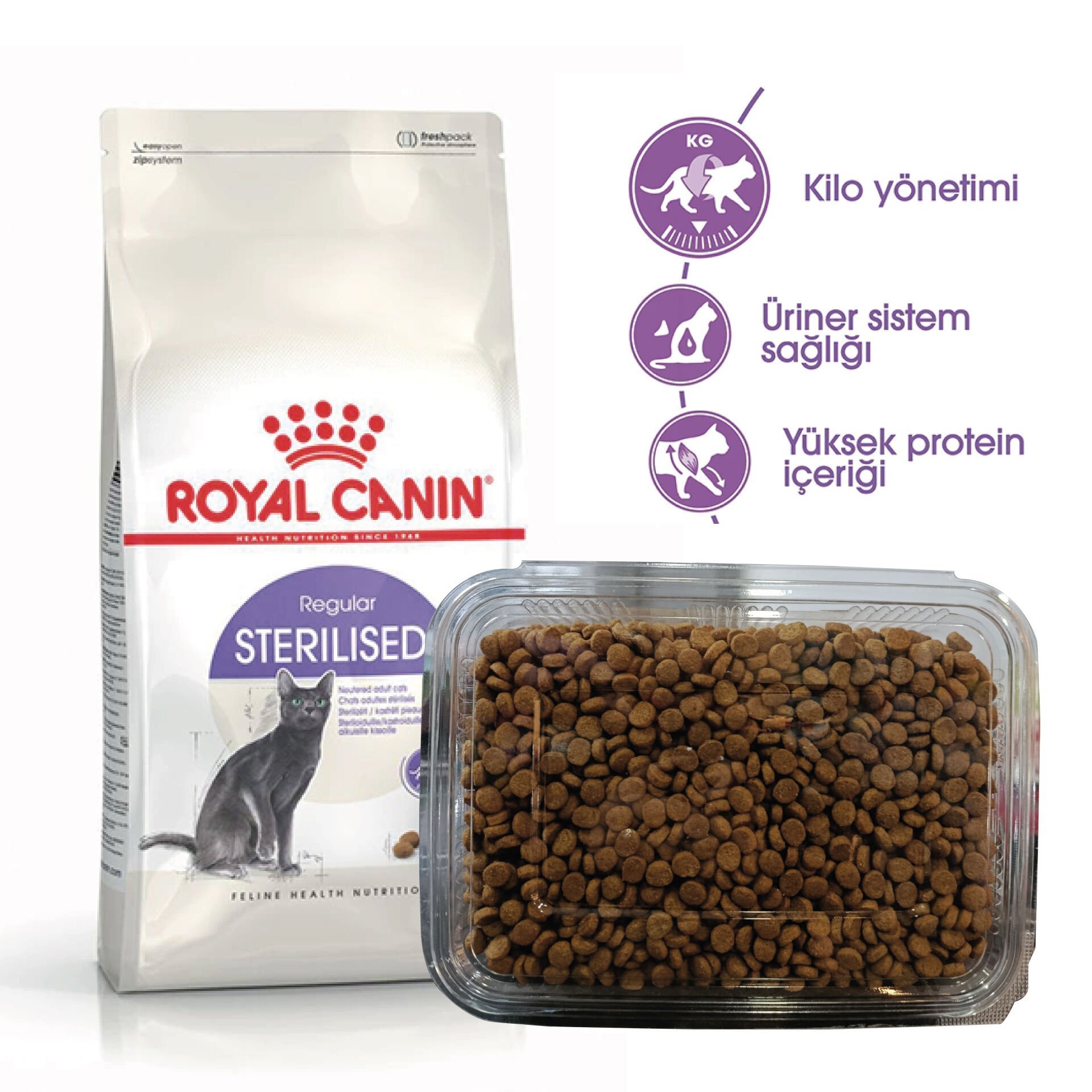 Royal Canin Sterilised 37 Kısırlaştırılmış Kedi Maması 1kg (Açık Mama)