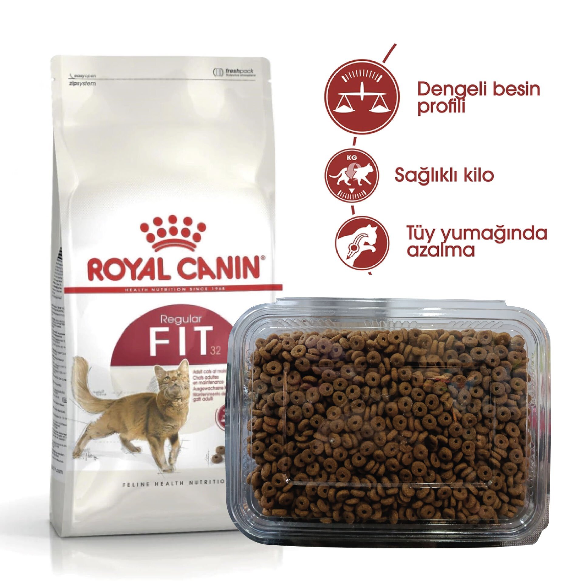 Royal Canin Fit 32 Yetişkin Kedi Maması 1kg (Açık Mama)