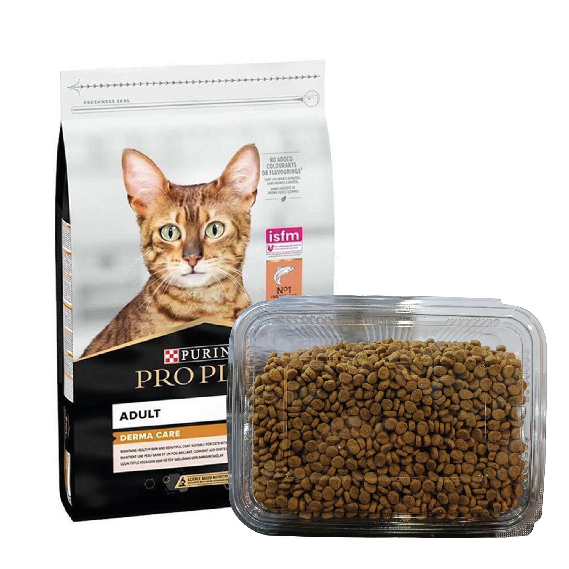 Pro Plan Somonlu ve Pirinçli Yetişkin Kedi Maması 1kg (Açık Mama)