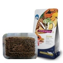 N&D Tropical Selection Kuzu Etli ve Tropikal Meyveli Kısırlaştırılmış Kedi Maması 1kg (Açık Mama)