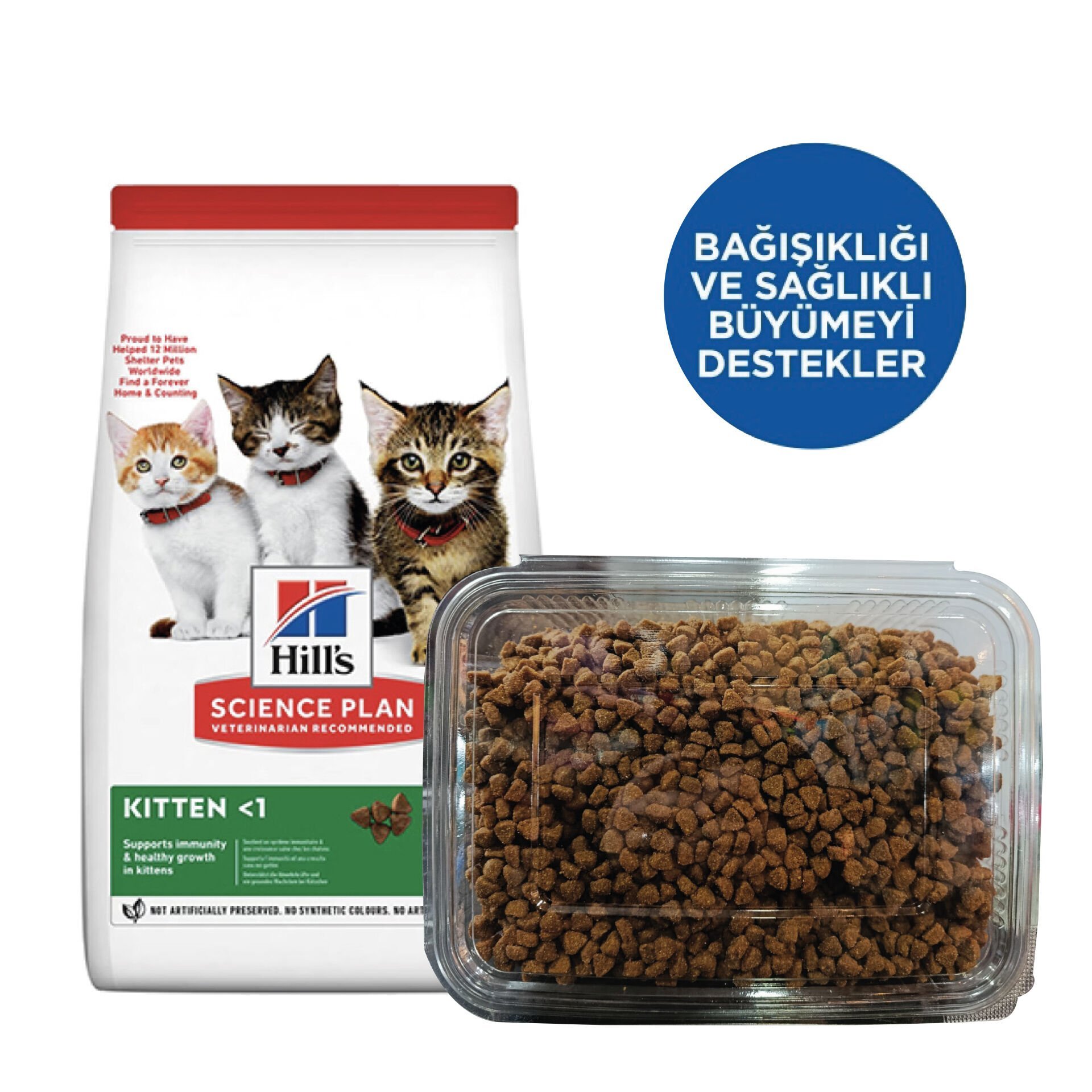 Hill's SCIENCE PLAN Ton Balıklı Yavru Kedi Maması 1kg (Açık mama)