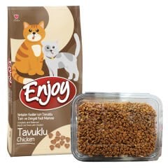Enjoy Tavuklu Kedi Maması 1kg (Açık Mama)