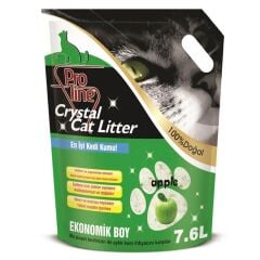 Proline Elma Aromalı Kristal Kedi Kumu 7,6 Lt