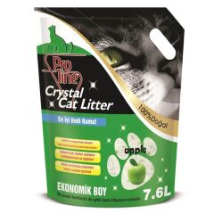 Proline Elma Aromalı Kristal Kedi Kumu 7,6 Lt