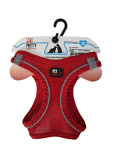 PetPretty Göğüs Tasma S Kırmızı